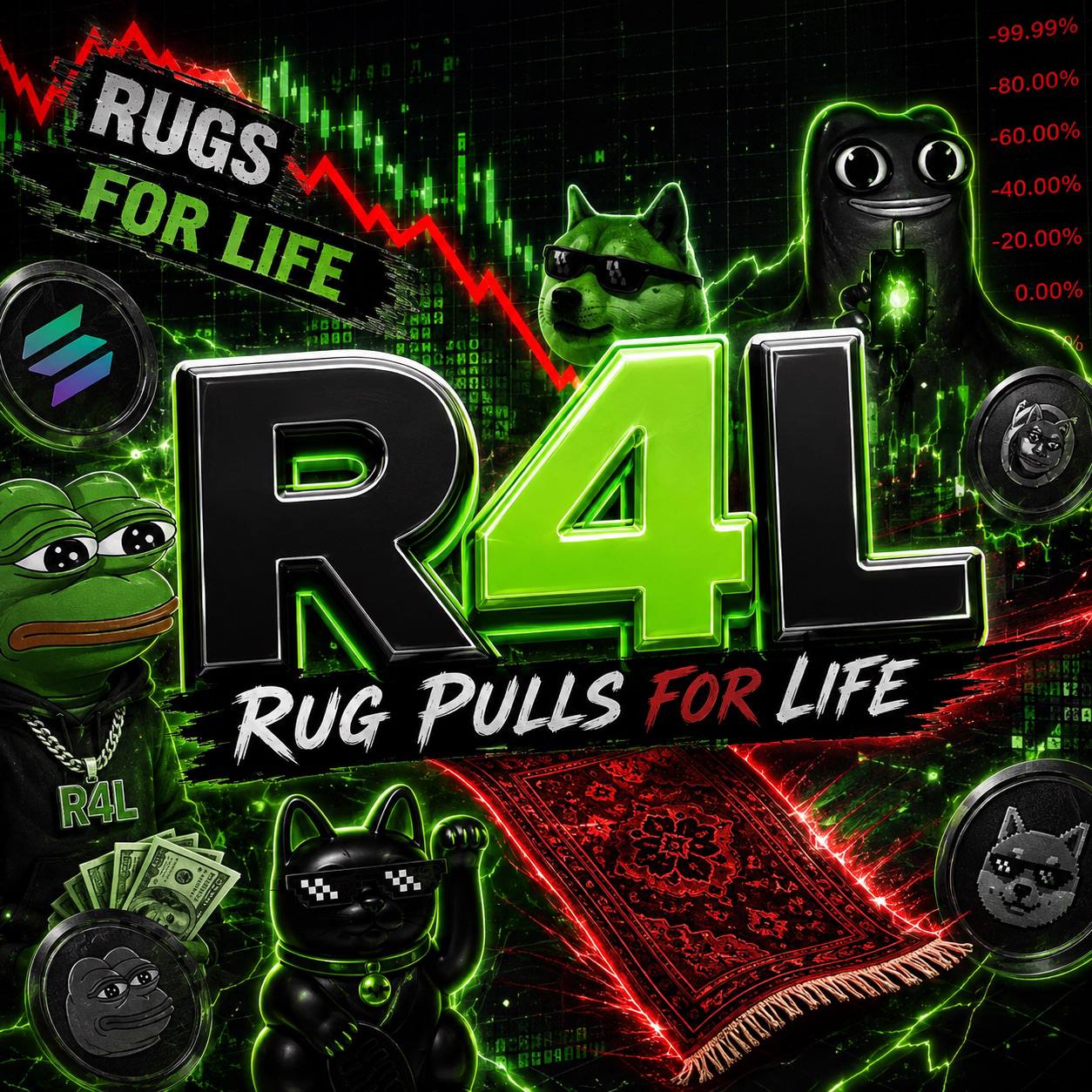 Rug Pulls For Life artwork